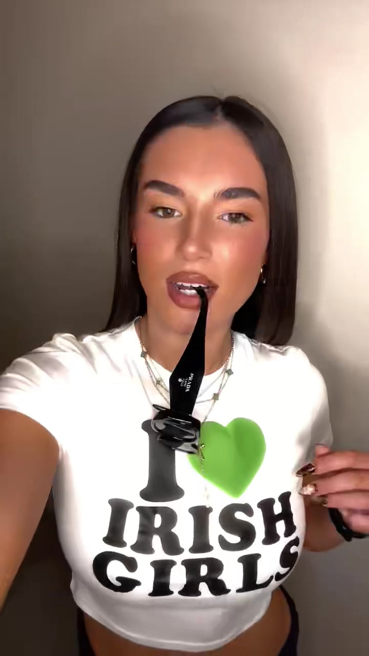 I Love Irish Girls St Patrick's Day Baby Tee